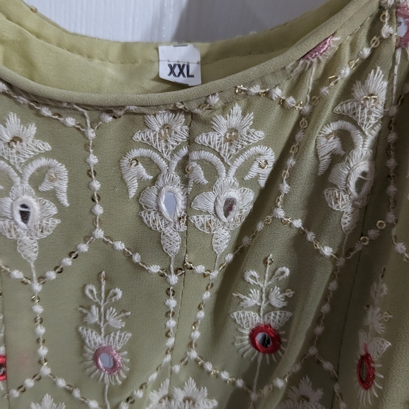 New Sushma Patel Sharara Indian Suit Lengha - Picture 4 of 5